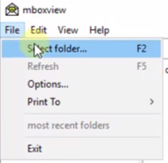 Seleccionar Folder