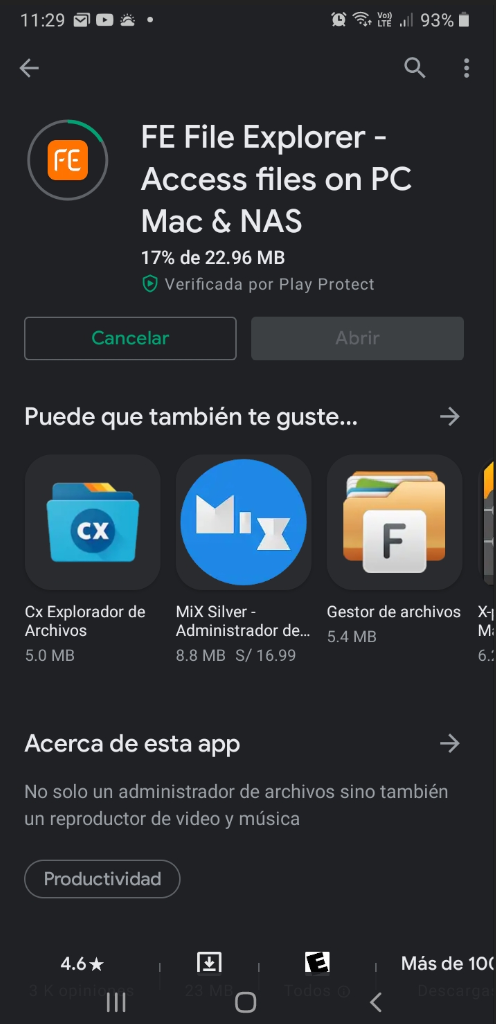 Descargar FE Explorer